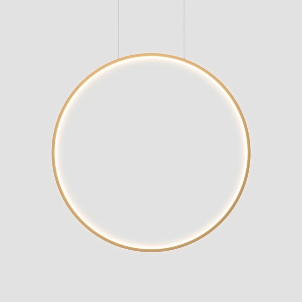 Lampa wisząca Mirror S złota LED 3000K IP44