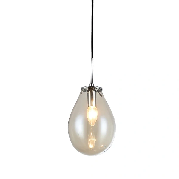 Lampa wisząca Fondi 1 czarna 1xE14