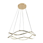 Lampa wisząca Twist 47 cm złota LED 50W CCT