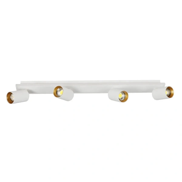 Plafon Parma 70 cm biały 4xGU10 + LED 20W CCT