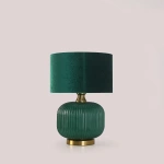 Lampa stołowa Tamiza 48 cm zielona 1xE27