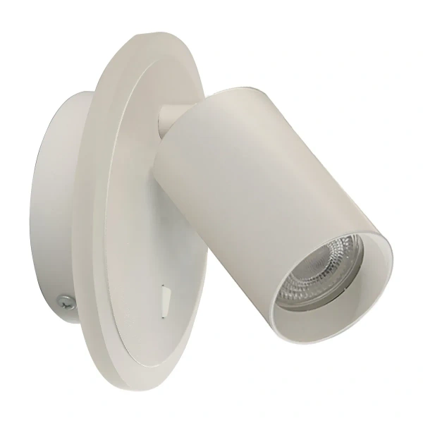 Spot sufitowy Parma 1 biały 1xGU10 + LED 5W CCT