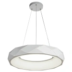 Lampa wisząca Reus biała LED 4000K