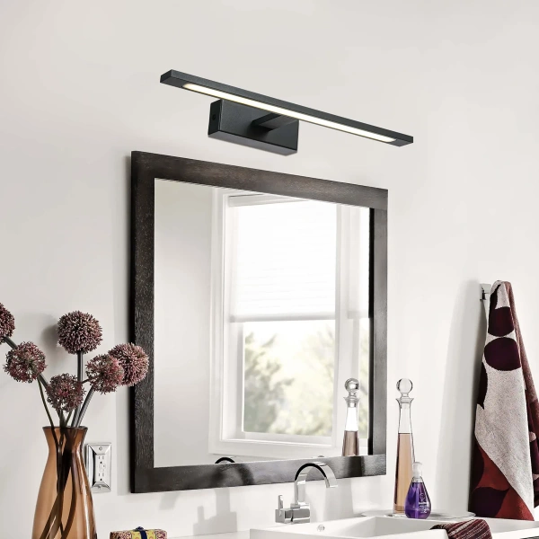 Kinkiet Isla 41 cm czarny LED CCT IP44
