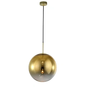 Lampa wisząca Palla duża złota 1xE27
