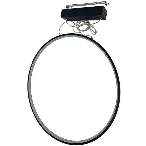 Lampa wisząca Mirror L czarna LED 47W CCT IP44