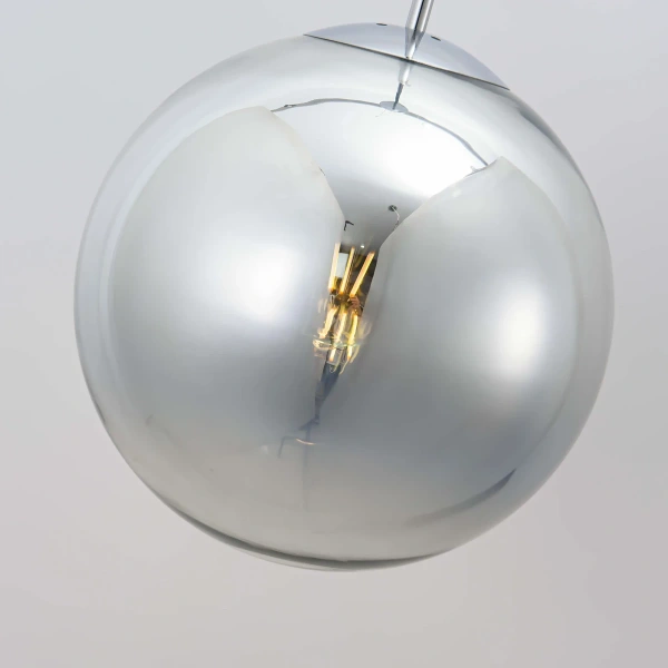 Lampa wisząca Palla duża chromowana 1xE27