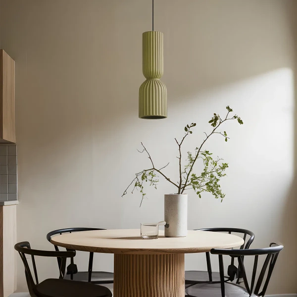 Lampa wisząca Balera zielona 1xE27