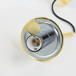 Lampa wisząca Palla duża złota 1xE27