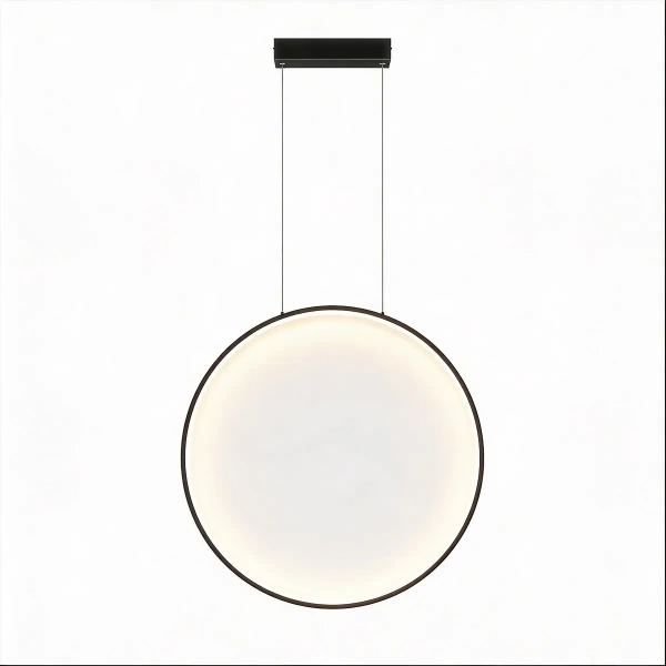 Lampa wisząca Mirror S czarna LED CCT IP44