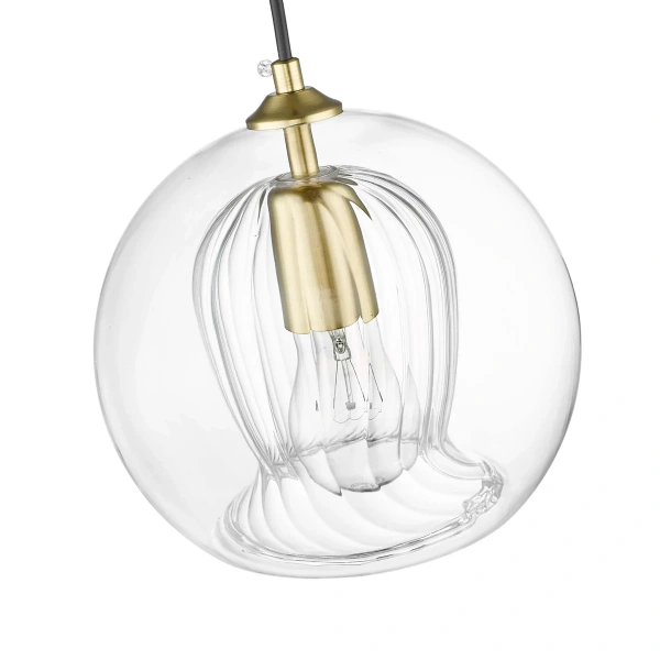 Lampa wisząca Arette złota 1xE27