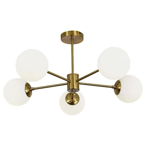 Lampa wisząca Roma 5 złota 5xE14