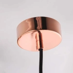 Lampa wisząca Palla duża miedziana 1xE27