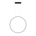 Lampa wisząca Mirror S czarna LED CCT IP44