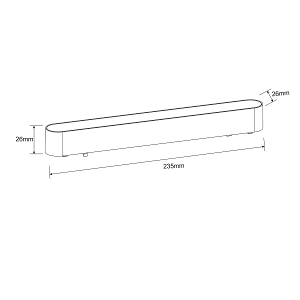 Reflektor magnetyczny Magnetic Slim Lumo 12W CCT biały