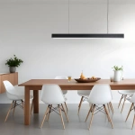 Lampa wisząca Luci L czarna LED 45W CCT