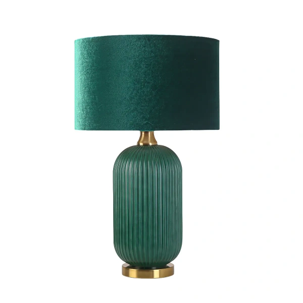 Lampa stołowa Tamiza 65 cm zielona 1xE27