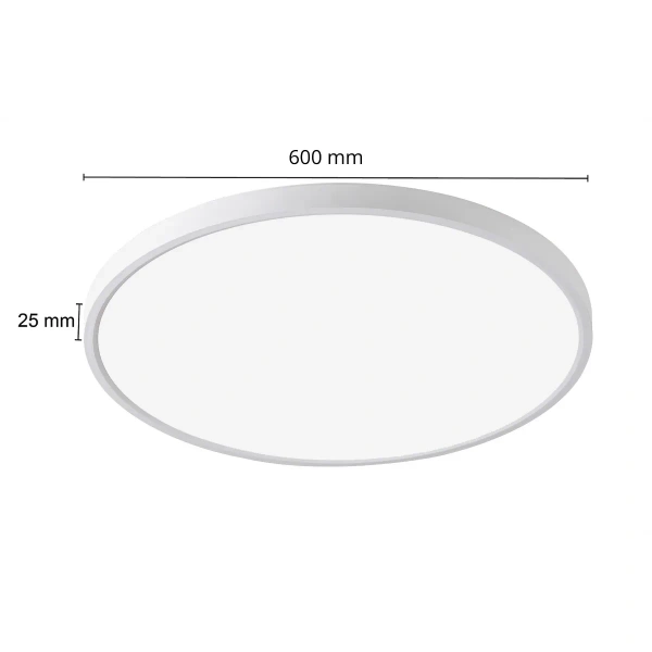 Plafon California 60 cm biały LED 50W CCT