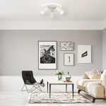 Plafon Parma 3 okrągły biały 3xGU10 + LED 13W CCT
