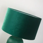 Lampa stołowa Tamiza 65 cm zielona 1xE27
