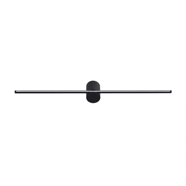 Kinkiet Modern Slim 60 cm czarny LED 3000K IP44
