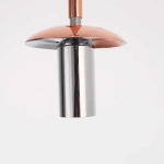 Lampa wisząca Palla mała miedziana 1xE14