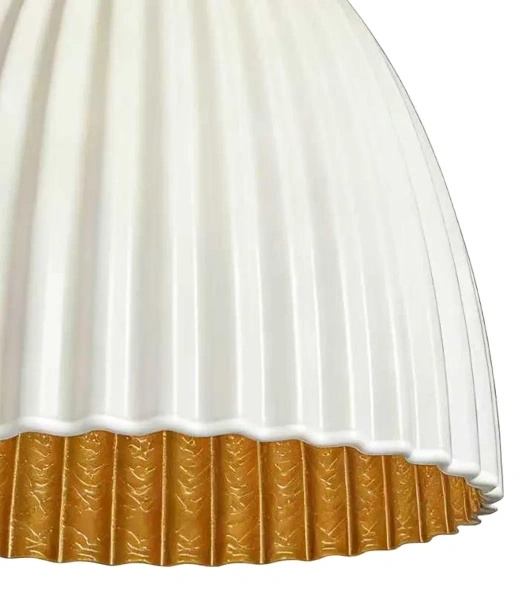 Lampa wisząca Elva 50 cm biała 1xE27