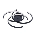 Plafon Spider 51 cm czarny LED 30W CCT