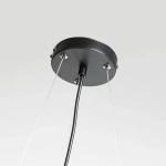 Lampa wisząca Reus czarna 3xE27
