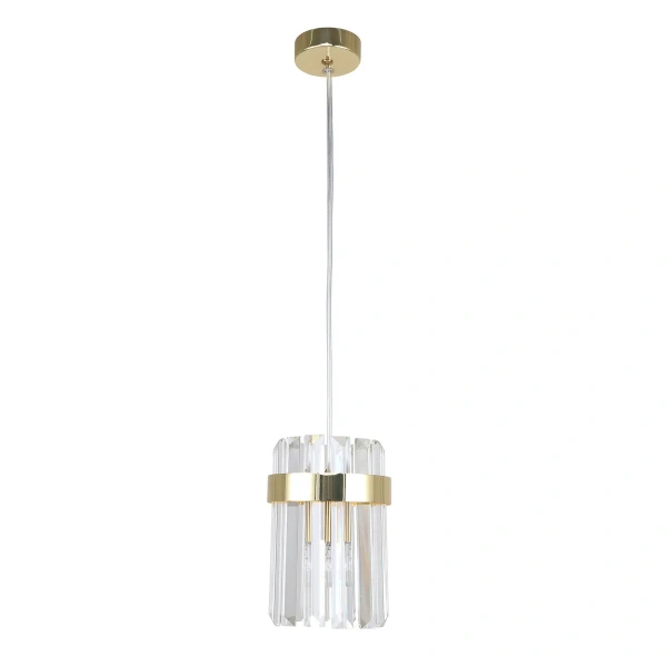 Lampa wisząca Vetro 1 złota 1xE14