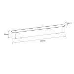 Reflektor magnetyczny Magnetic Slim Lumo 12W CCT biały