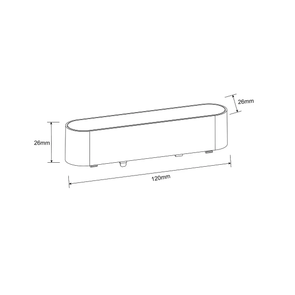 Reflektor magnetyczny Magnetic Slim Lumo 6W CCT biały