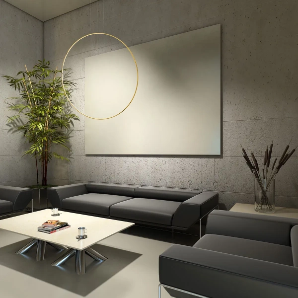 Lampa wisząca Mirror S złota LED 3000K IP44