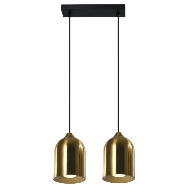 Lampa wisząca Nilo złota 2xGU10