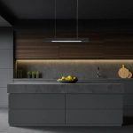 Lampa wisząca Cali M czarna LED 32W CCT smart