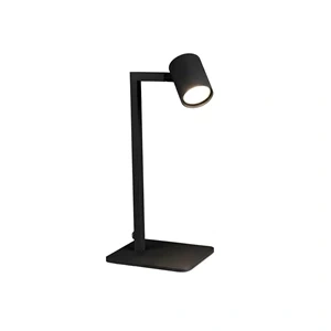 Lampa biurkowa Snow czarna 1xGU10