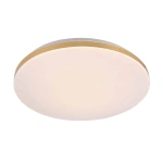 Plafon Babilon okrągły 38 cm złoto-biały LED 4000K