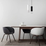 Lampa wisząca Manacor czarna 1xGU10