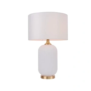 Lampa stołowa Tamiza 65 cm biała 1xE27