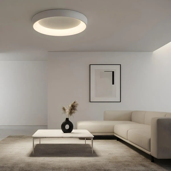 Plafon Georgia 60 cm biały LED CCT