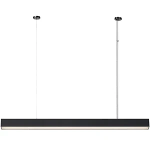 Lampa wisząca Luci L czarna LED 45W CCT