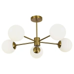 Lampa wisząca Roma 5 złota 5xE14