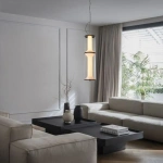 Lampa wisząca Aeris 2 transparentna LED 25W CCT