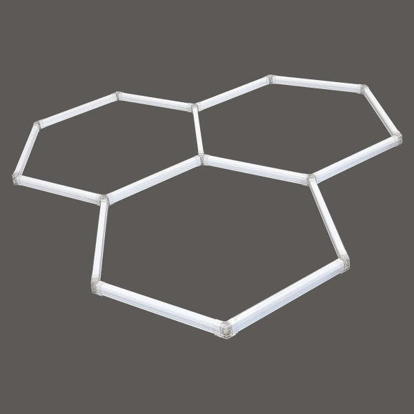 Plafon Geometric System 3 New biały LED 4000K IP44