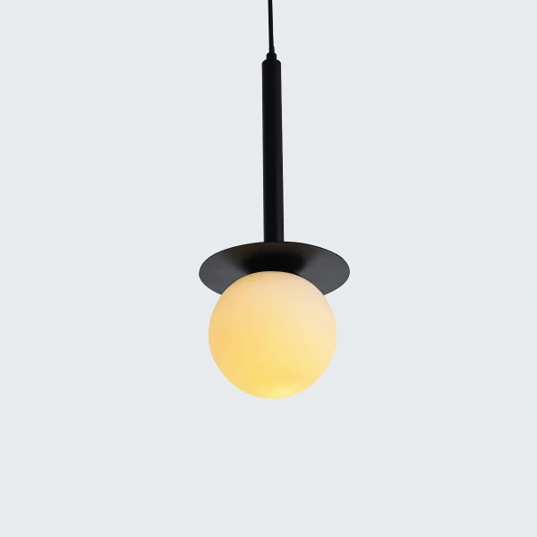 Lampa wisząca Roma 1 czarna 1xE14