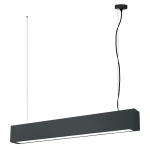 Lampa wisząca Ibros 63 cm czarna LED 18W 3000K