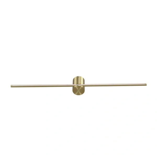 Kinkiet Modern Slim 60 cm złoty LED 3000K IP44