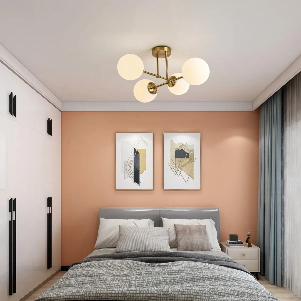 Lampa wisząca Roma 4 złota 4xE14