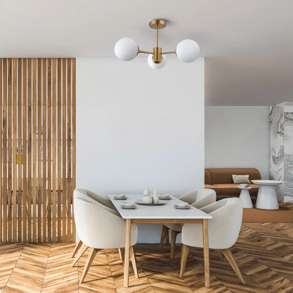 Lampa wisząca Roma 3 złota 3xE14