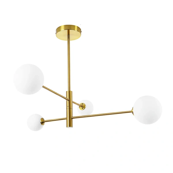 Lampa wisząca Dorado 4 złota 4xG9